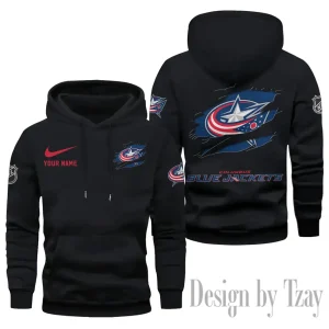 Columbus Blue Jackets Limited Edition Pocket Pullover Hoodie New 2025 AZ2DHD103