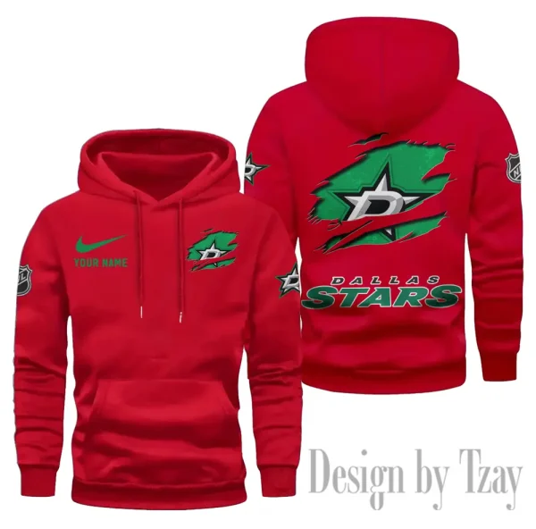 Dallas Stars Limited Edition Pocket Pullover Hoodie New 2025 AZ2DHD104 - Image 4
