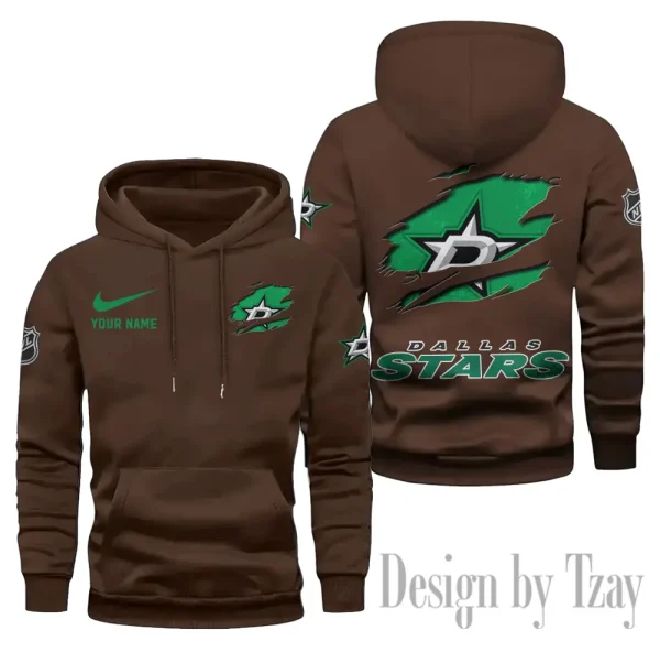Dallas Stars Limited Edition Pocket Pullover Hoodie New 2025 AZ2DHD104 - Image 5