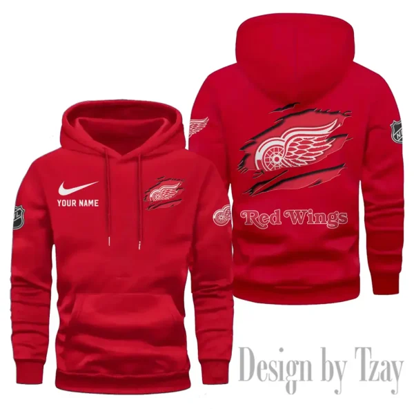 Detroit Red Wings Limited Edition Pocket Pullover Hoodie New 2025 AZ2DHD105