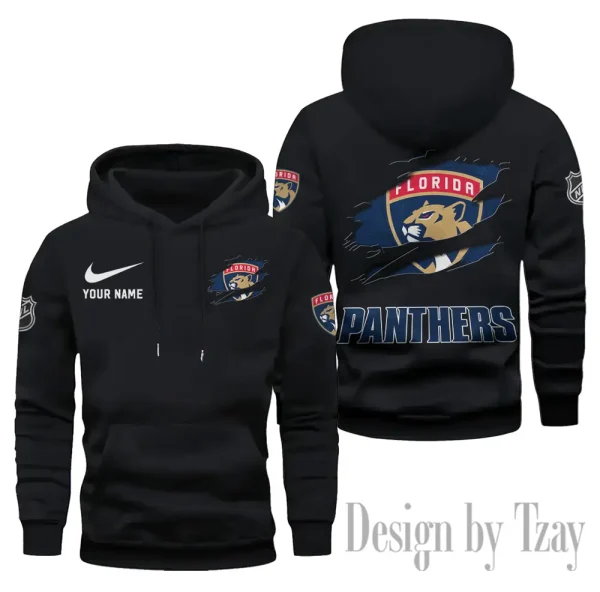 Florida Panthers Limited Edition Pocket Pullover Hoodie New 2025 AZ2DHD106 - Image 6