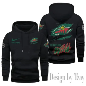 Minnesota Wild Limited Edition Pocket Pullover Hoodie New 2025 AZ2DHD107