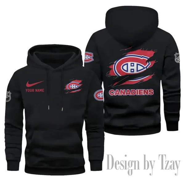 Montréal Canadiens Limited Edition Pocket Pullover Hoodie New 2025 AZ2DHD108 - Image 2