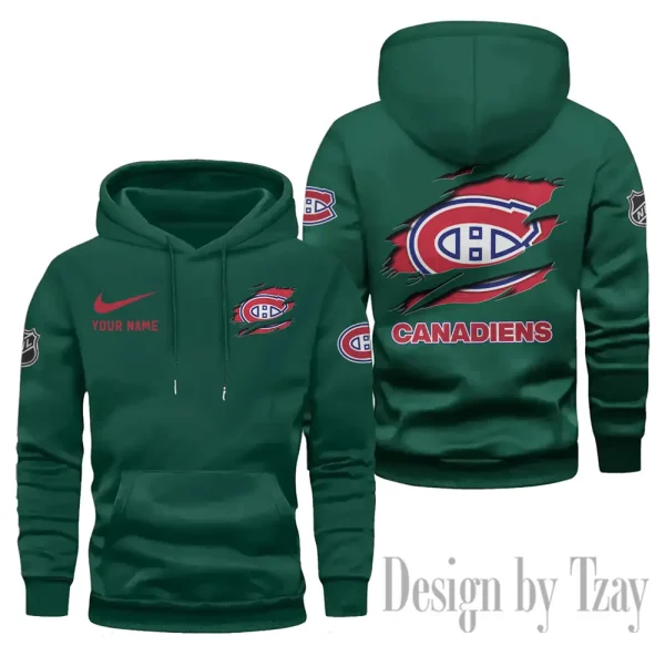 Montréal Canadiens Limited Edition Pocket Pullover Hoodie New 2025 AZ2DHD108 - Image 5