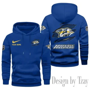 Nashville Predators Limited Edition Pocket Pullover Hoodie New 2025 AZ2DHD109