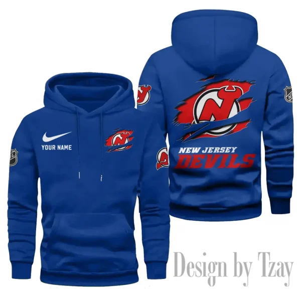 New Jersey Devils Limited Edition Pocket Pullover Hoodie New 2025 AZ2DHD111 - Image 6