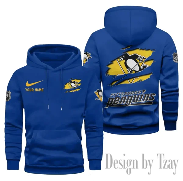 Pittsburgh Penguins Limited Edition Pocket Pullover Hoodie New 2025 AZ2DHD116 - Image 2