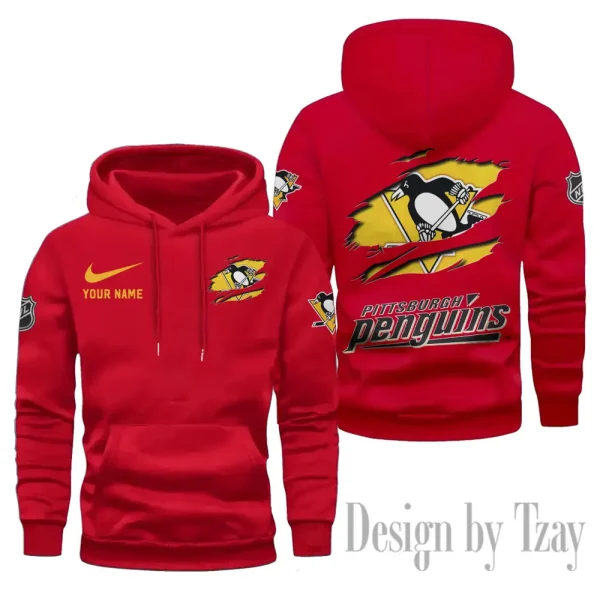 Pittsburgh Penguins Limited Edition Pocket Pullover Hoodie New 2025 AZ2DHD116 - Image 3