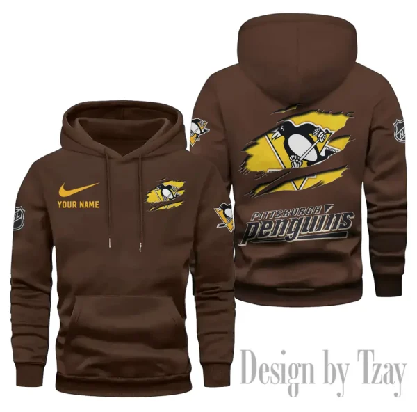 Pittsburgh Penguins Limited Edition Pocket Pullover Hoodie New 2025 AZ2DHD116 - Image 4