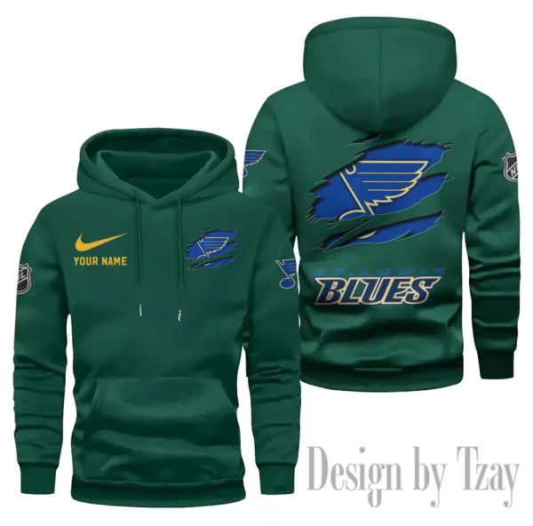 St. Louis Blues Limited Edition Pocket Pullover Hoodie New 2025 AZ2DHD119 - Image 6