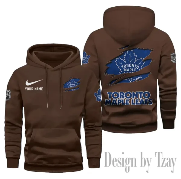 Toronto Maple Leafs Limited Edition Pocket Pullover Hoodie New 2025 AZ2DHD121 - Image 3
