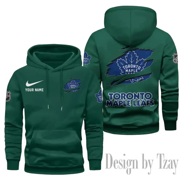 Toronto Maple Leafs Limited Edition Pocket Pullover Hoodie New 2025 AZ2DHD121 - Image 4