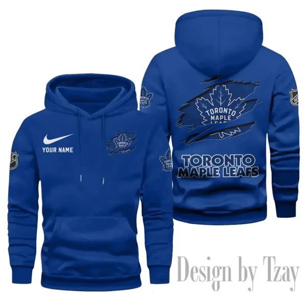 Toronto Maple Leafs Limited Edition Pocket Pullover Hoodie New 2025 AZ2DHD121 - Image 5