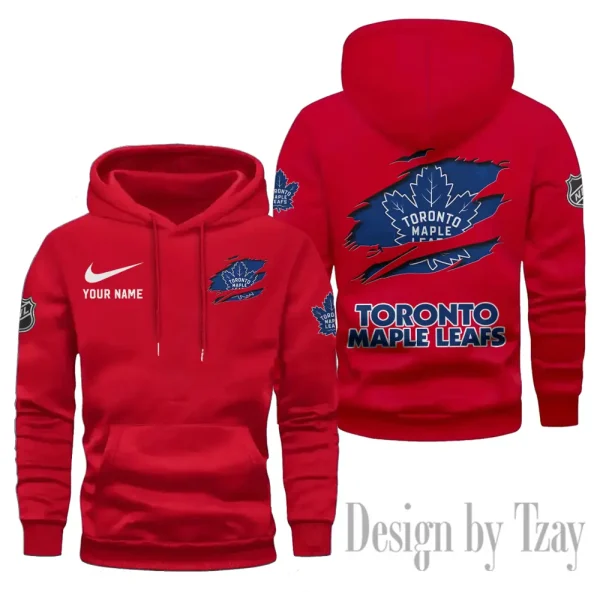 Toronto Maple Leafs Limited Edition Pocket Pullover Hoodie New 2025 AZ2DHD121 - Image 6