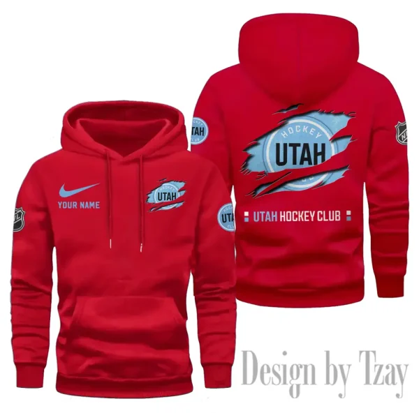 Utah Hockey Club Limited Edition Pocket Pullover Hoodie New 2025 AZ2DHD122 - Image 2