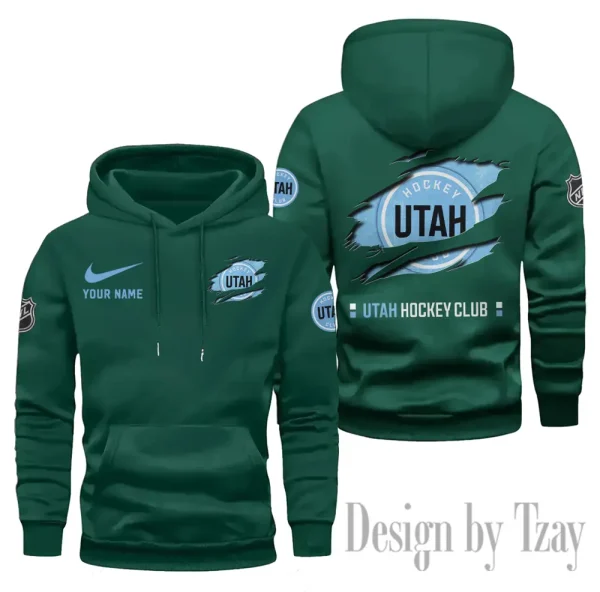 Utah Hockey Club Limited Edition Pocket Pullover Hoodie New 2025 AZ2DHD122 - Image 3