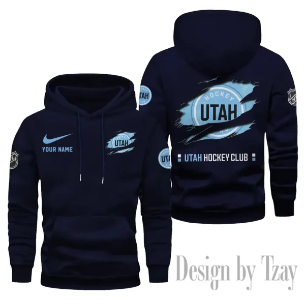 Utah Hockey Club Limited Edition Pocket Pullover Hoodie New 2025 AZ2DHD122 - Image 6