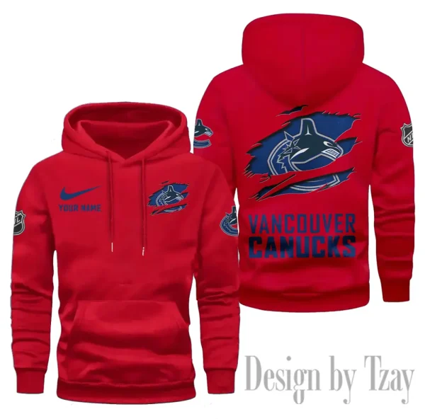 Vancouver Canucks Limited Edition Pocket Pullover Hoodie New 2025 AZ2DHD123 - Image 4