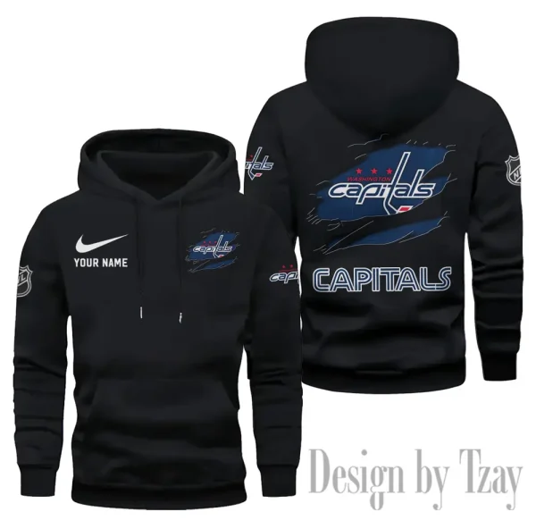 Washington Capitals Limited Edition Pocket Pullover Hoodie New 2025 AZ2DHD125 - Image 5