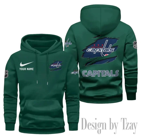 Washington Capitals Limited Edition Pocket Pullover Hoodie New 2025 AZ2DHD125 - Image 6