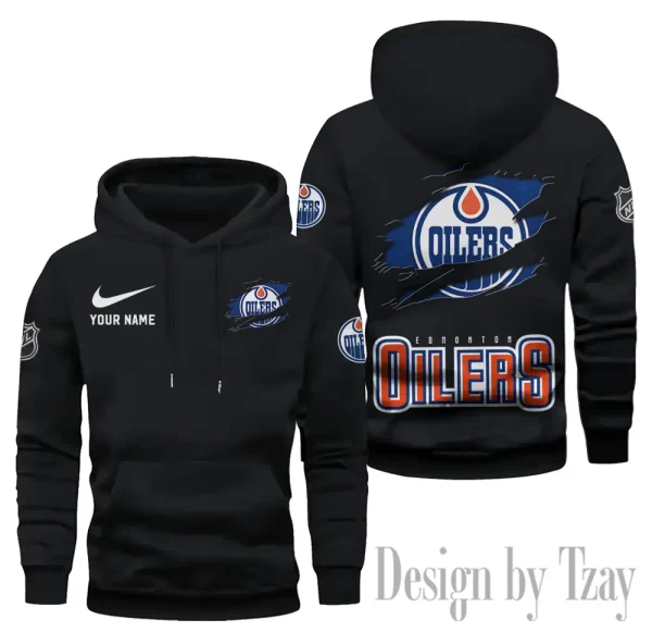 Edmonton Oilers Limited Edition Pocket Pullover Hoodie New 2025 AZ2DHD127