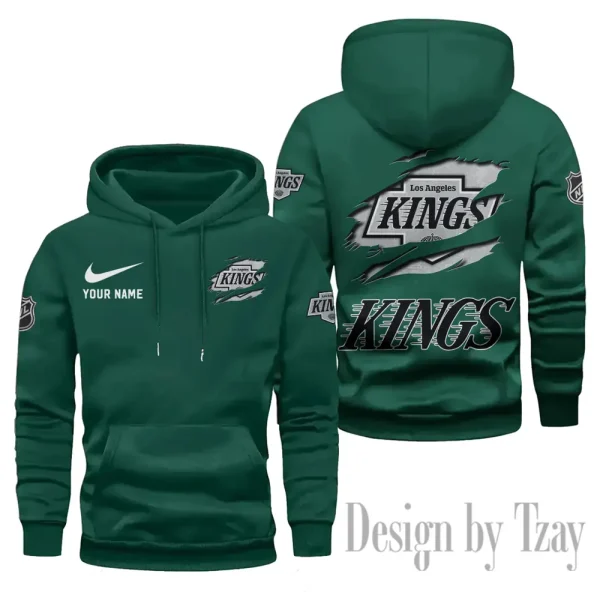 Los Angeles Kings Limited Edition Pocket Pullover Hoodie New 2025 AZ2DHD128 - Image 2