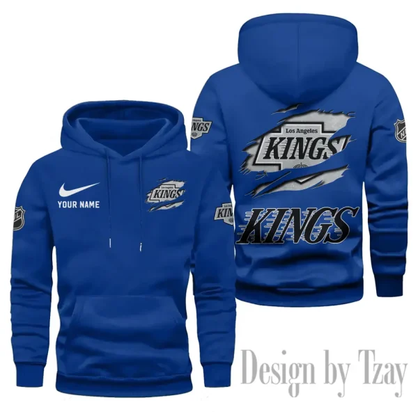 Los Angeles Kings Limited Edition Pocket Pullover Hoodie New 2025 AZ2DHD128 - Image 5
