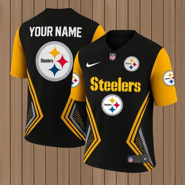 Pittsburgh Steelers Personalized V-neck Football Jersey Sport Gifts For Fan SPTFBJERSEY063