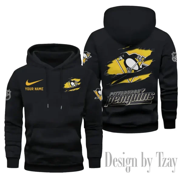 Pittsburgh Penguins Limited Edition Pocket Pullover Hoodie New 2025 AZ2DHD116 - Image 5