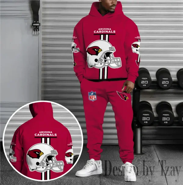 Arizona Cardinals Combo Hoodie And Sweatpants Gift For Fan AZHD1115