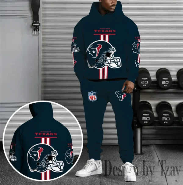 Houston Texans Combo Hoodie And Sweatpants Gift For Fan AZHD1127
