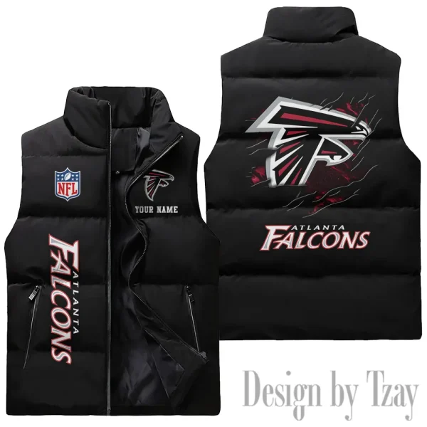 Atlanta Falcons NFL Sleeveless Down Puffer Vest AZSDPV127