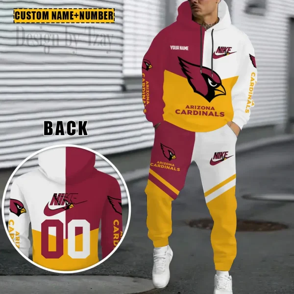 Arizona Cardinals Combo Hoodie And Sweatpants Gift For Fan AZHD1135
