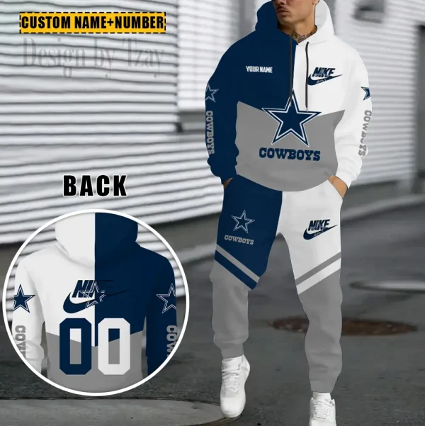 Dallas Cowboys Combo Hoodie And Sweatpants Gift For Fan AZHD1138