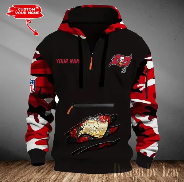 Tampa Bay Buccaneers Men Camouflage Hooded Sweatshirts New 2025 SPTMCPS094