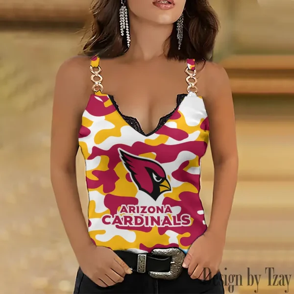 Arizona Cardinals Special Chain Strap Tank Top Gift For Fan SPTWCSTT717