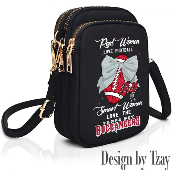 Tampa Bay Buccaneers Cute Shoulder Bag With Colorful Canvas Zipper Printed S9CBB645