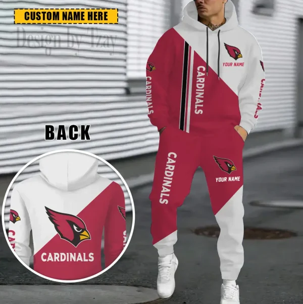 Arizona Cardinals Combo Hoodie And Sweatpants Gift For Fan AZHD1139