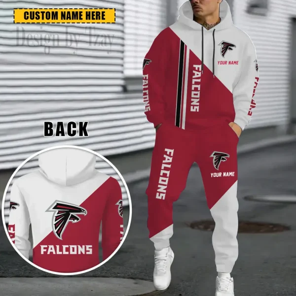 Atlanta Falcons Combo Hoodie And Sweatpants Gift For Fan AZHD1140