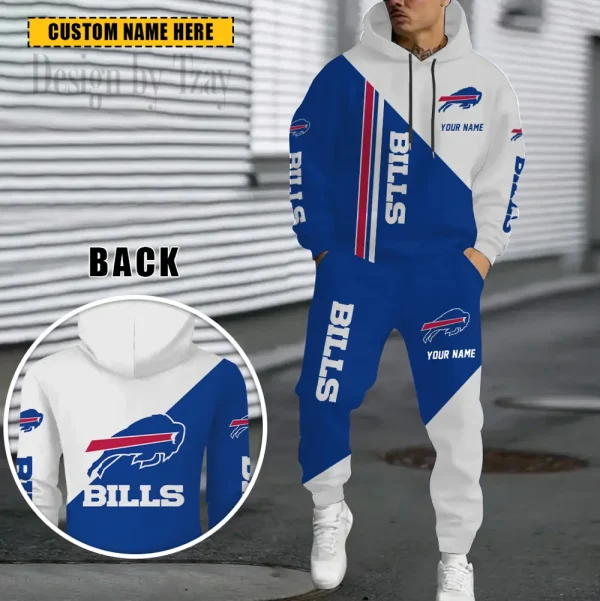Buffalo Bills Combo Hoodie And Sweatpants Gift For Fan AZHD1142