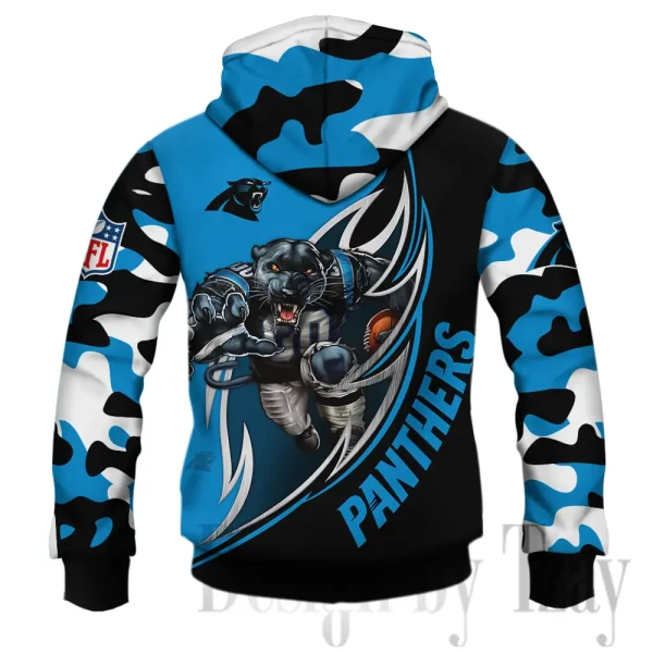 Carolina Panthers 3D Printed Pullover Hoodie AZHD1147