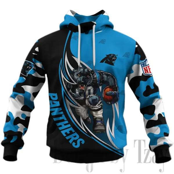 Carolina Panthers 3D Printed Pullover Hoodie AZHD1147 - Image 2