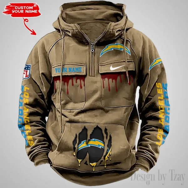 Los Angeles Chargers Fashionable Classic Street Hoodie AZVMHD943 - Image 2