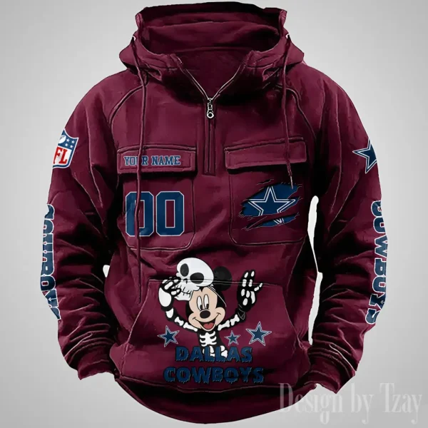 Dallas Cowboys Fashionable Classic Street Hoodie AZVMHD966 - Image 5