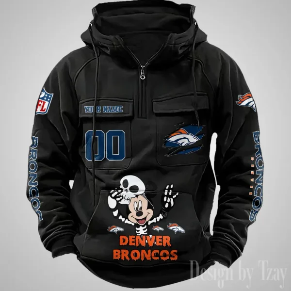 Denver Broncos Fashionable Classic Street Hoodie AZVMHD967 - Image 2