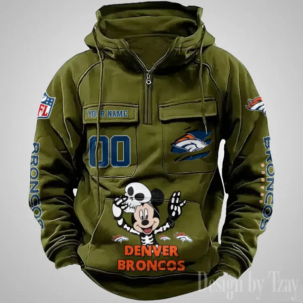 Denver Broncos Fashionable Classic Street Hoodie AZVMHD967 - Image 5