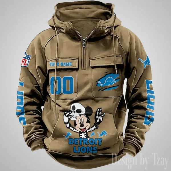 Detroit Lions Fashionable Classic Street Hoodie AZVMHD968 - Image 3