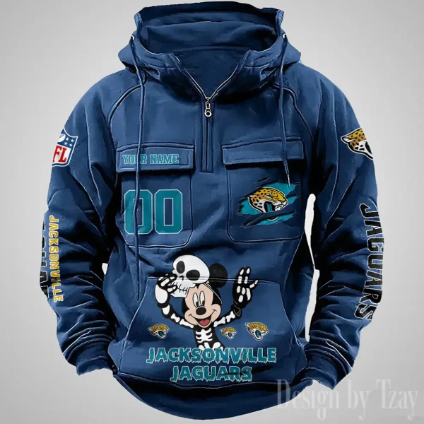 Jacksonville Jaguars Fashionable Classic Street Hoodie AZVMHD972 - Image 2