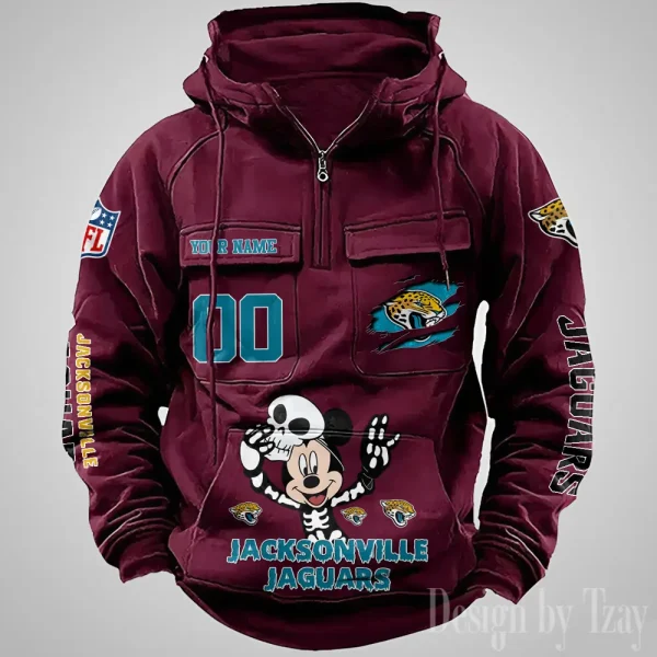 Jacksonville Jaguars Fashionable Classic Street Hoodie AZVMHD972 - Image 5