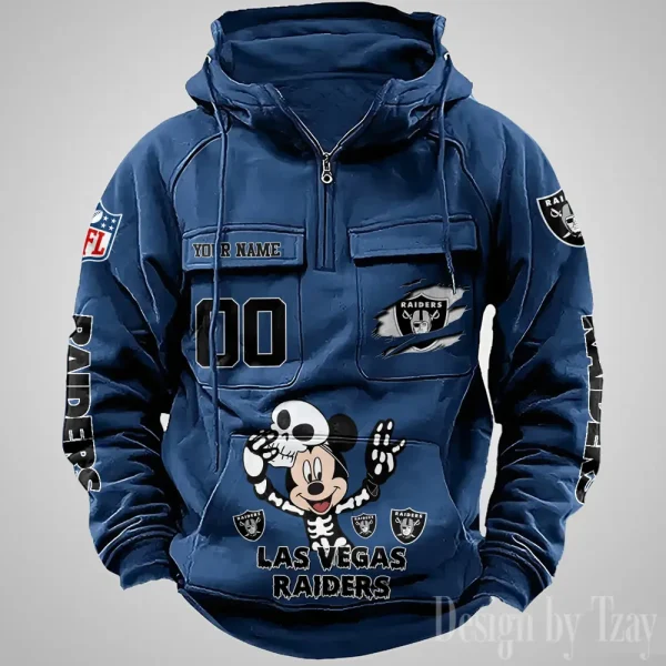 Las Vegas Raiders Fashionable Classic Street Hoodie AZVMHD974 - Image 4
